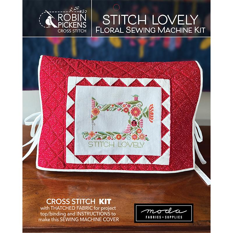 Stitch Lovely - CROSS STITCH KIT-includes cloth, floss, pattern, needle