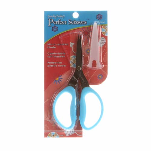 Karen Kay Buckley's Perfect Scissors-Medium-Blue Handle-KKBPSM
