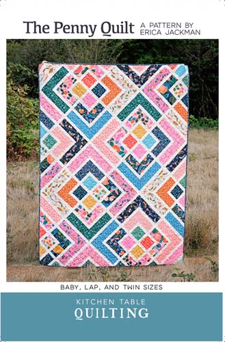 The Penny Quilt - multi sized quilt pattern by Erica Jackman - KTQ144