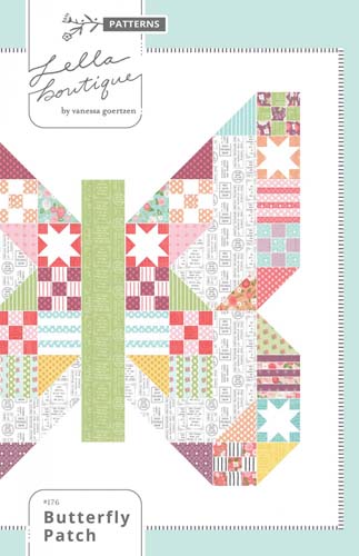 Butterfly Patch Quilt by Lella Boutique - 66 x 66