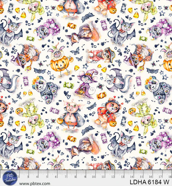Little Darlings Halloween - Costume Character Toss - White