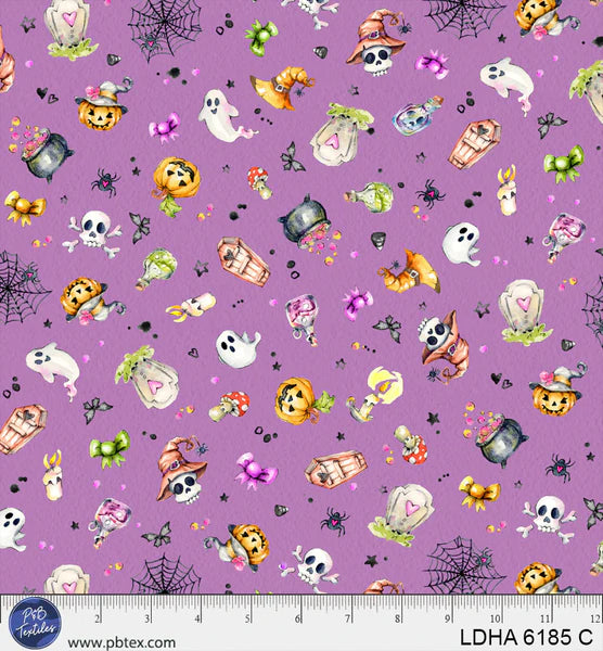 Little Darlings Halloween - Halloween Toss - Purple