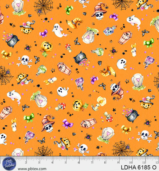 Little Darlings Halloween - Halloween Toss - Orange