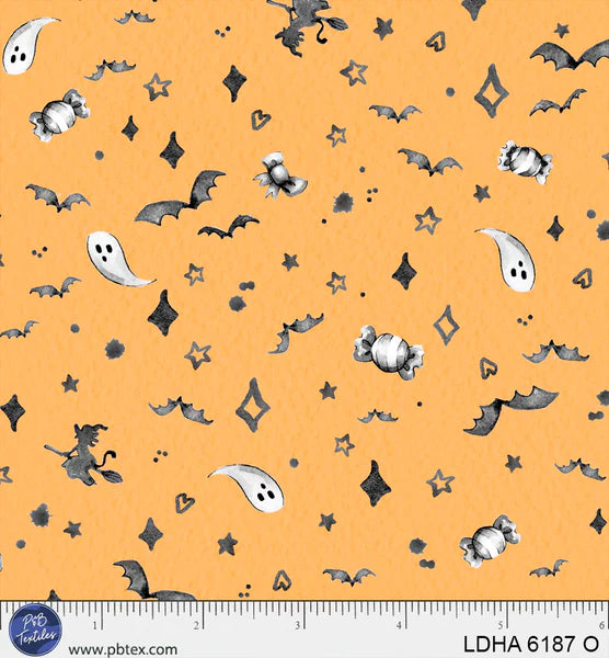 Little Darlings Halloween - Mini motifs - Orange