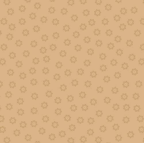 Saariselka - North Star -Tan - scandinavian style stars on dark tan