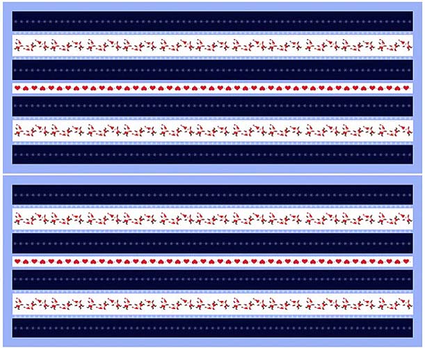 Tomtens Forest Friends - 1/2 yd. PANEL - table runner