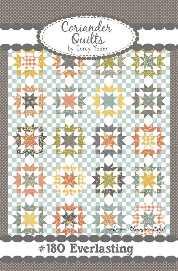 Everlasting Quilt Pattern - 74 x 92 quilt by Coriander Quilts - CQ180