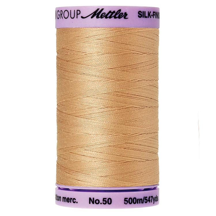 Mettler 547 yds. 50 wt. Cotton - 9104 0260 Oat Straw