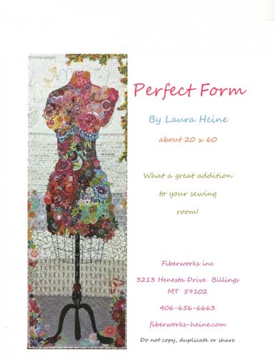 Perfect Form Collage - 20x60 - by Laura Heine