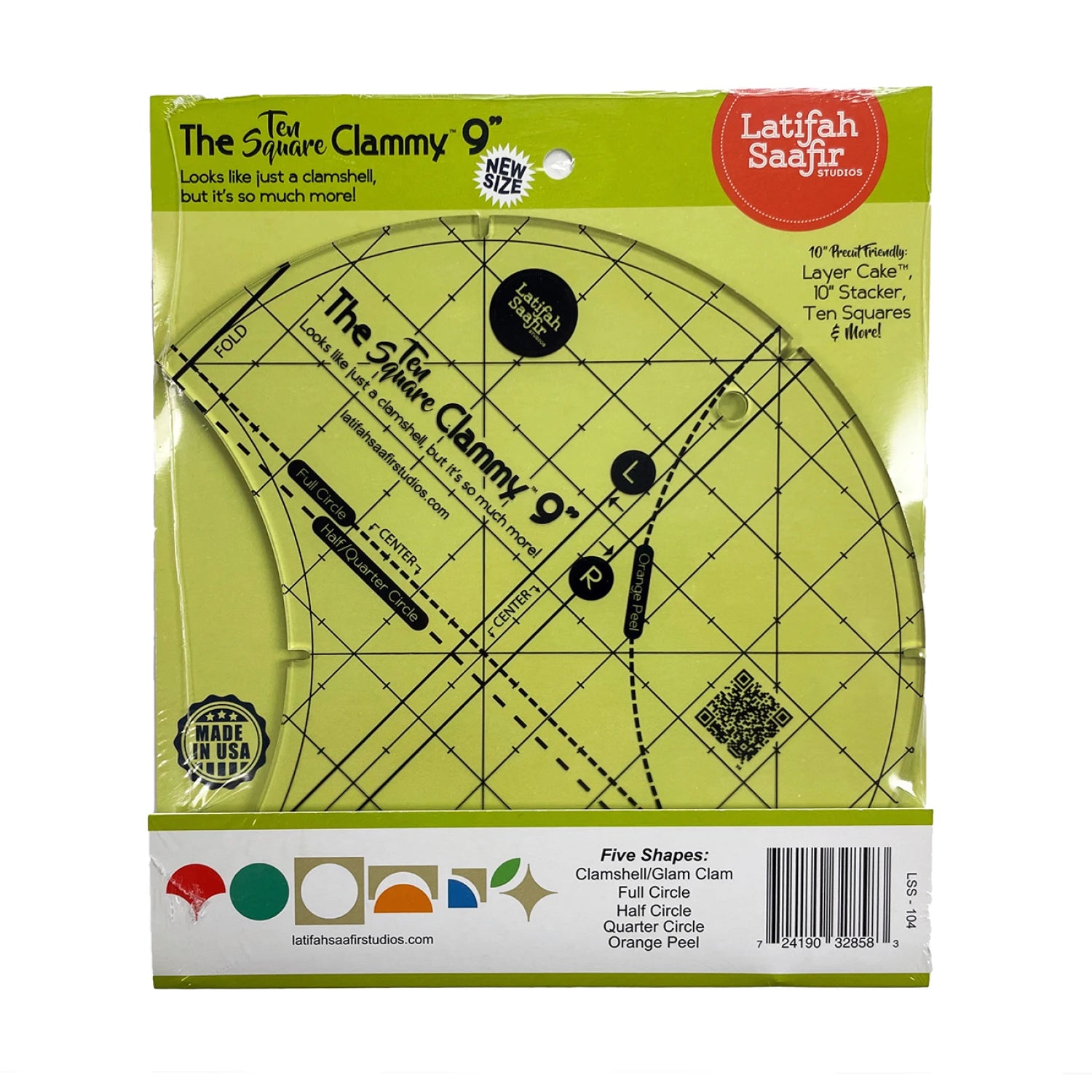 The Ten Square Clammy - 9 inch