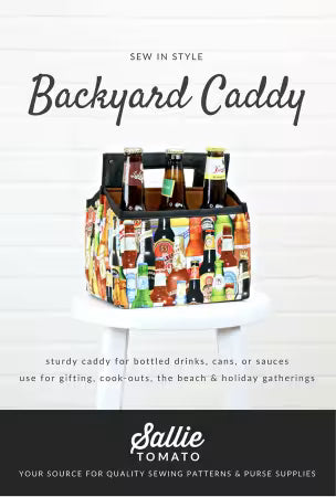 Backyard Caddy - sturdy base & handle, six slot- by Sallie Tomato LST110