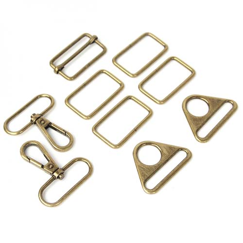 Townsend Travel Bag Hardware Kit - Antique - LST118SA