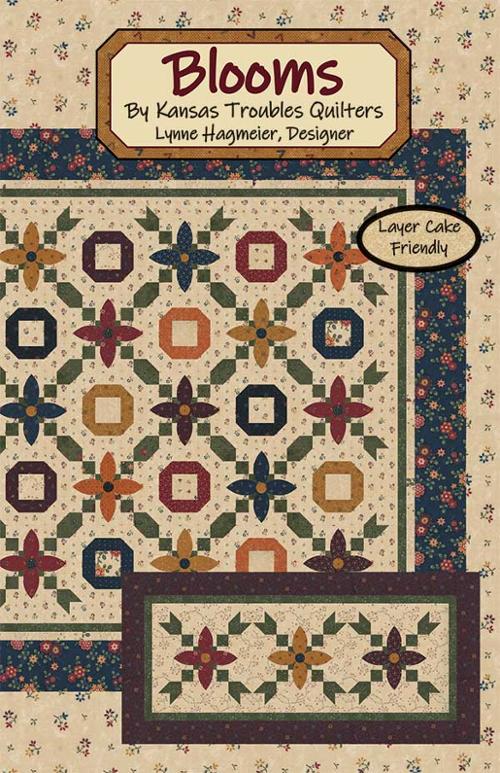 Blooms - by Kansas Troubles Quilters - Layer cake friendly