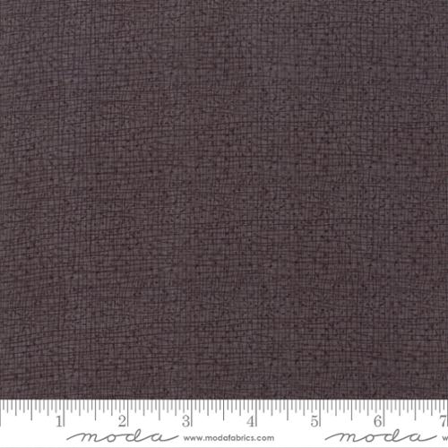 Thatched - Charcoal dark gray crosshatch