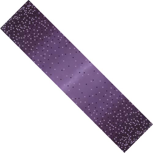 108" Wide Back Ombre Confetti - Aubergine -  purple ombre with dots