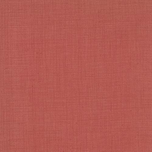 French General Solids - Faded Red - light red linen texture