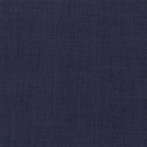 French General Solids - Indigo - dark blue linen texture