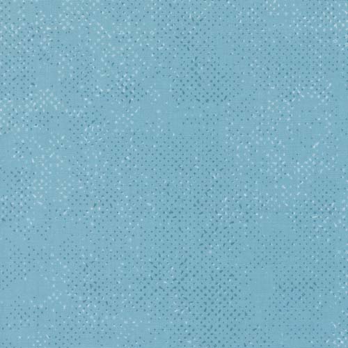 Spotted - Flirtation - Sky Blue - light & dark spotted mesh on lt blue