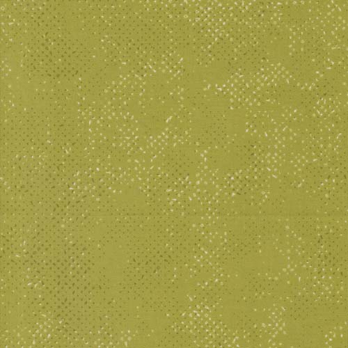Spotted - Flirtation - Zest - light & dark spotted mesh on yellow green