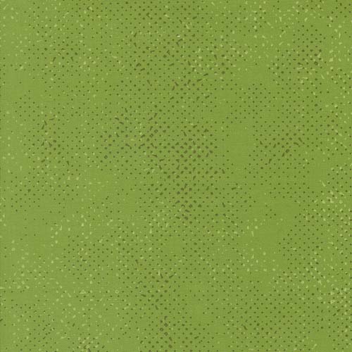 Spotted - Olive You - Fresh Grass - bright green spotted mesh