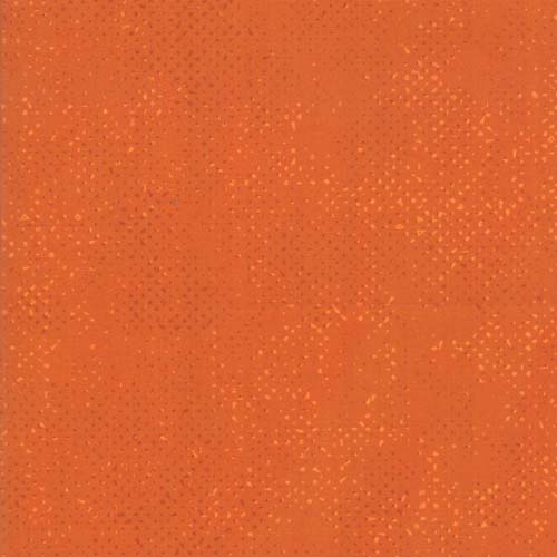 Spotted - Pumpkin -light/dark orange spotted mesh on orange