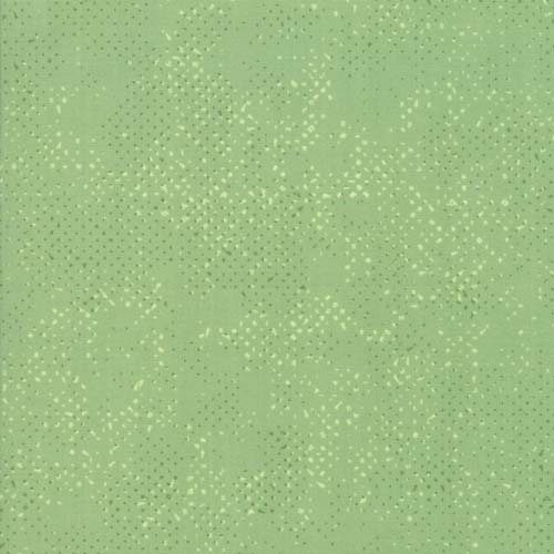 Spotted - Celadon - light/dark green spotted mesh on medium green
