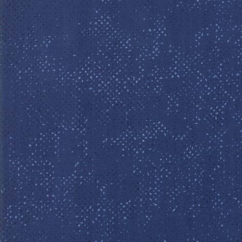 Spotted - Nautical Blue- light blue/dark blue spotted mesh on dark blue (Lulu)