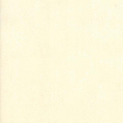 Spotted - Cream -white & tan mesh on cream by Zen Chic