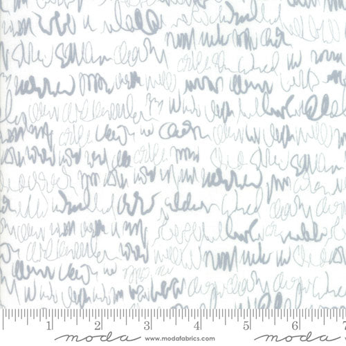Modern Background More Paper - Scribbles - Eggshell by Zen Chic