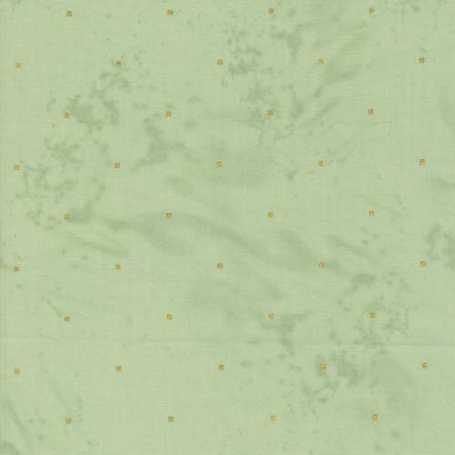 Flirtation - Golden - Honeydew - light green w/gold metallic accents