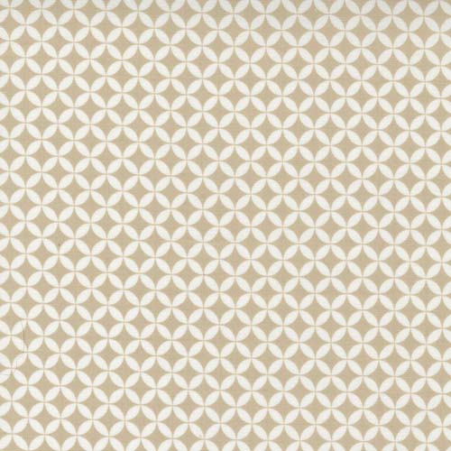 Fresh Fig Favorites -  Lattice - Linen - white orange peel pattern on tan