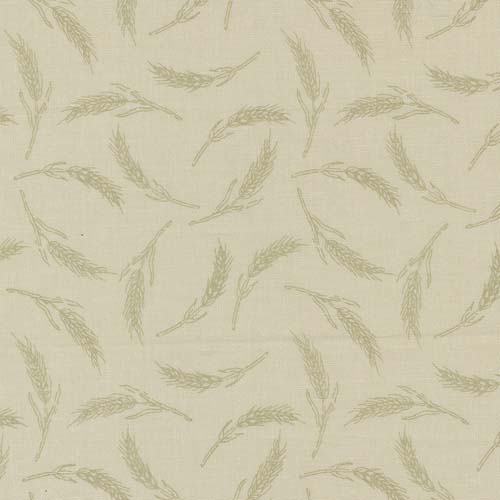 Farmstead - Fields of Gold - Linen - wheat stalks on tan