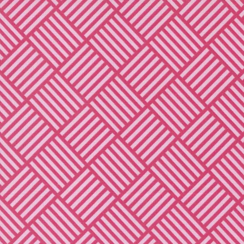 Sweet and Plenty - Fields - Popsicle - multi colored basketweave stripe