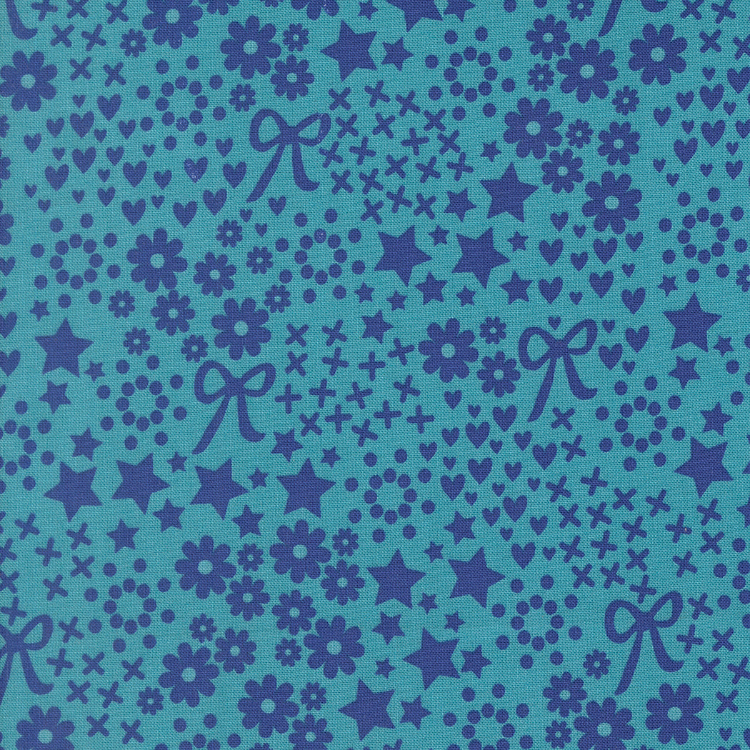 Makers Delight - Doodles - Blue Chill