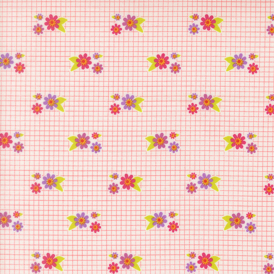 Makers Delight - Tiny Floral Grid - Summer