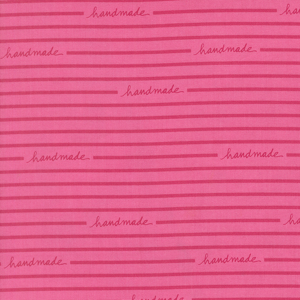 Makers Delight - Handmade Stripe - Peony