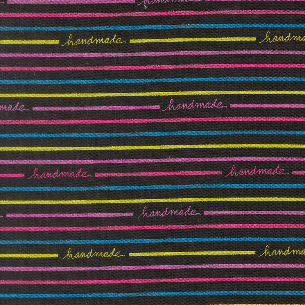 Makers Delight - Handmade Stripe - Super Black