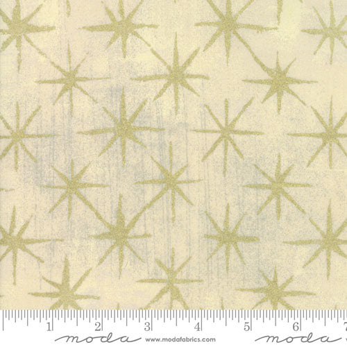 Seeing Stars - Metallic - Manilla-Metallic Gold Stars on Manilla Grunge by