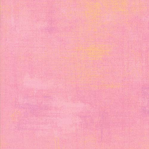 Grunge Basics - Apple Blossom - pink w/yellow & dk pink by Basic Grey