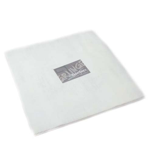 Grunge - Junior Layer Cake - White-Includes 20 10-inch Squares-By BasicGr