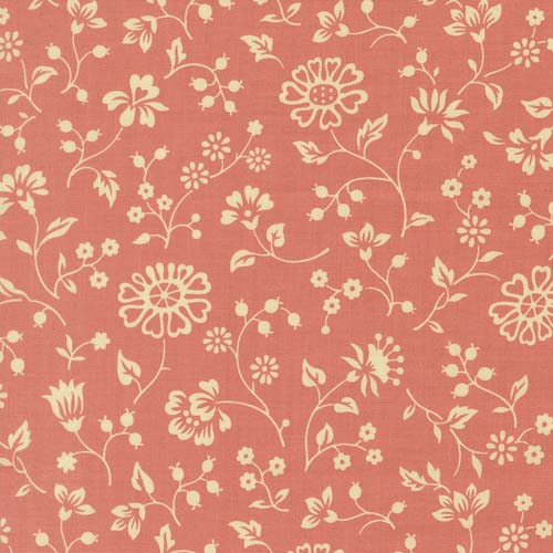 Petals and Polka Dots - Fleurs - Berry