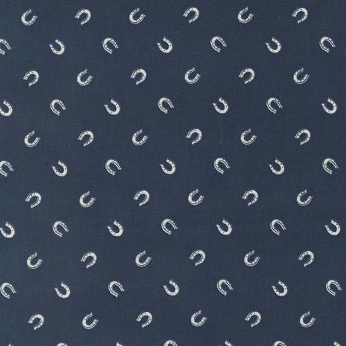 Saddle Ranch - Lucky - Night Sky - horseshoes on dark blue