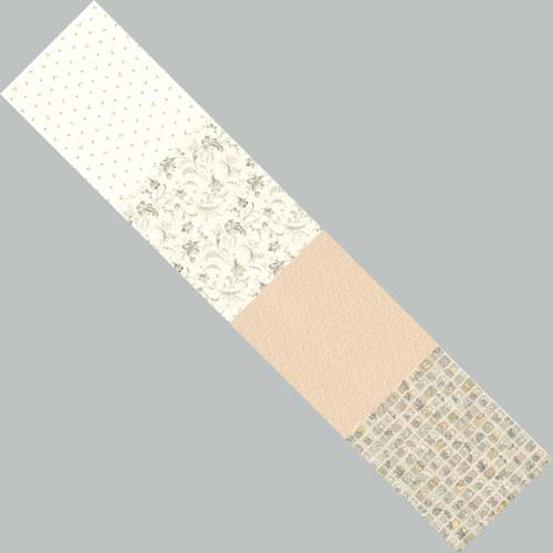 50 Years of Moda - Four in One- Parchment - four light prints