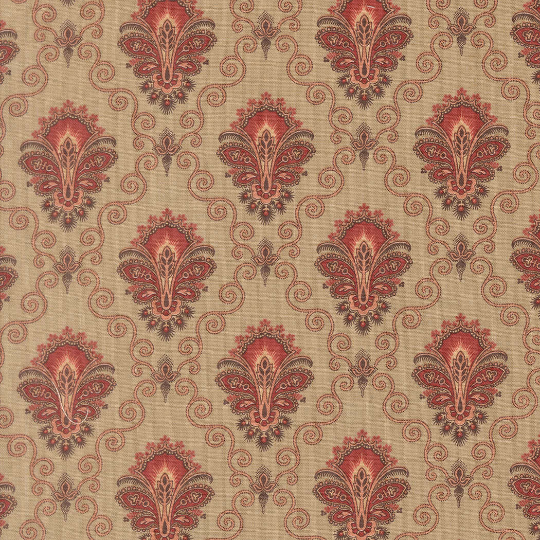 Le Jardin Rouge - Camomille Paisley - Roche
