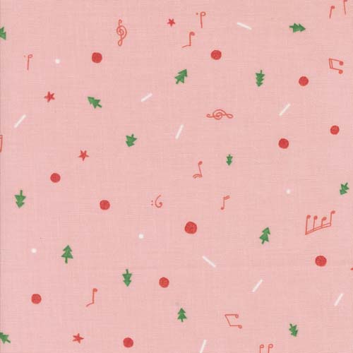 Tiny Christmas - Christmas Cookies - Cotton Candy - colored sprinkles on pink