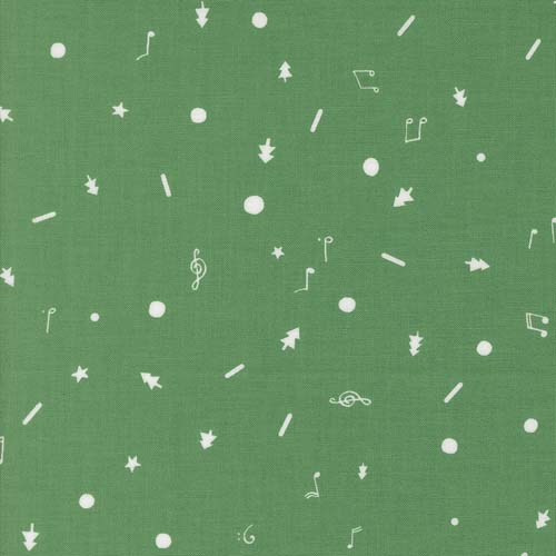 Tiny Christmas - Christmas Cookies - Forest - white sprinkles on green