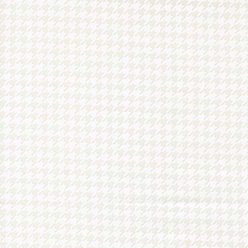 Poinsettia and Pear - Houndstooth - Cloud