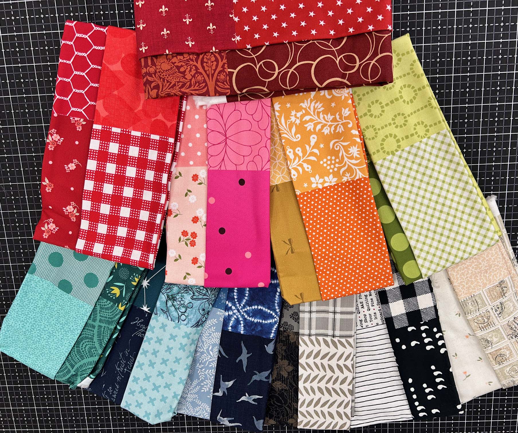 Celebrating 50 Cake Stack - 11- 12 x 42 Strips of 44 prints