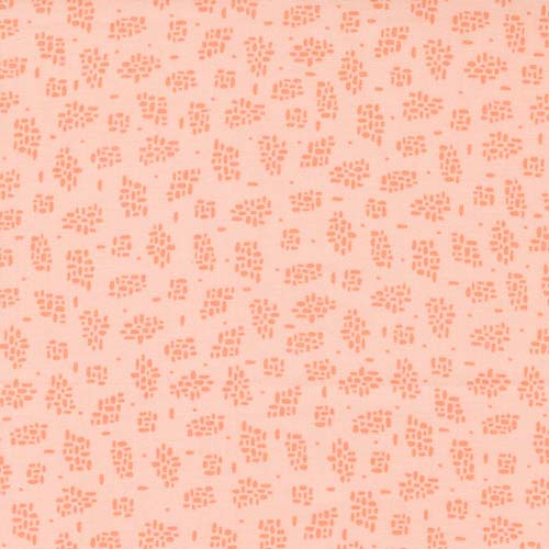 Songbook A New Page - Stone Path - Pink -  small dark coral stones on coral pink
