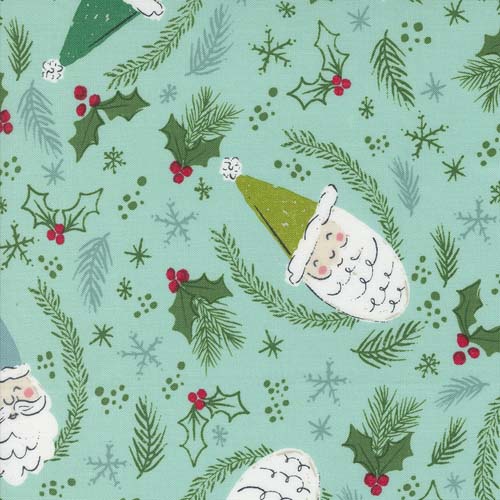 Cozy Wonderland - Jolly St Nick - Icicle - Tossed Santas - Fancy That Design